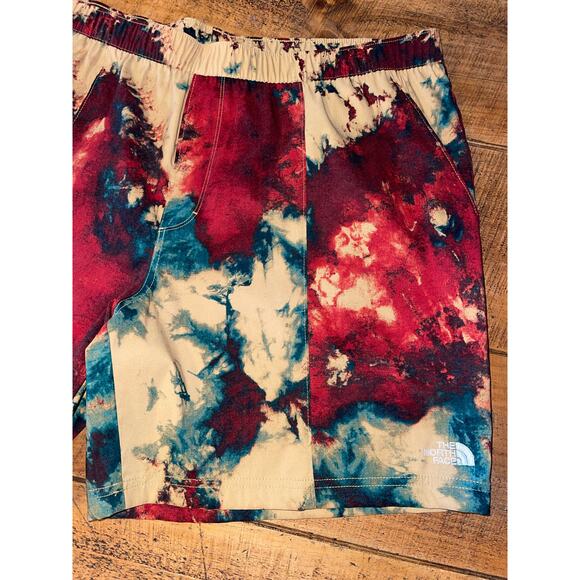 NWT Mens The North Face Class V Pull On Nylon Climbing Shorts Abstract Size XXL‎ - Picture 2 of 9